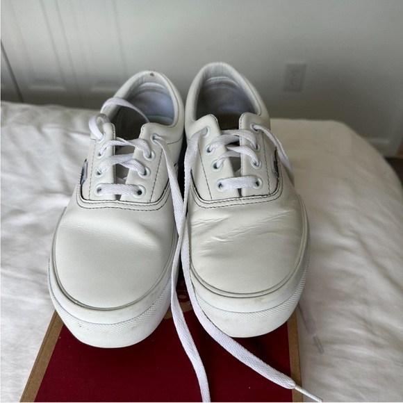 VANS ERA STACKED PLATFORM – TRUE WHITE LEATHER - Picture 3 of 6